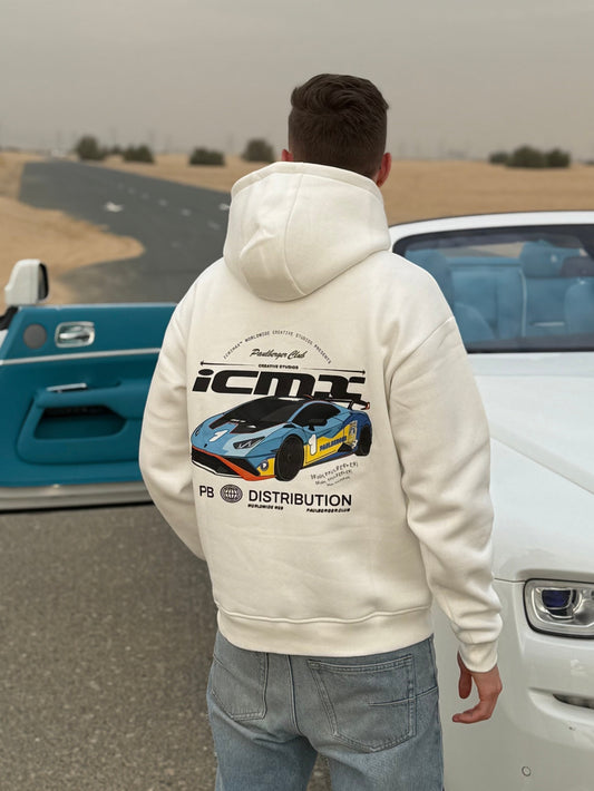 iCrimax PB Distribution Hoodie off-white