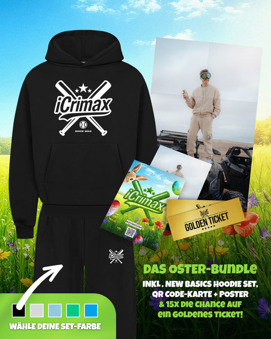 iCrimax Oster Bundle Hoodie + Hose - Schwarz