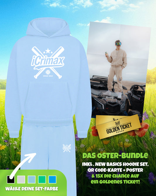iCrimax Oster Bundle Hoodie + Hose - Babyblue