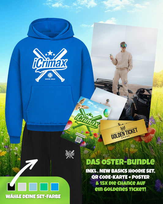 iCrimax Oster Bundle Hoodie + Hose - Blau/Schwarz