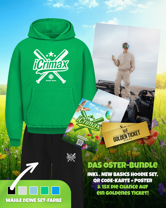 iCrimax Oster Bundle Hoodie + Hose - Grün/Schwarz