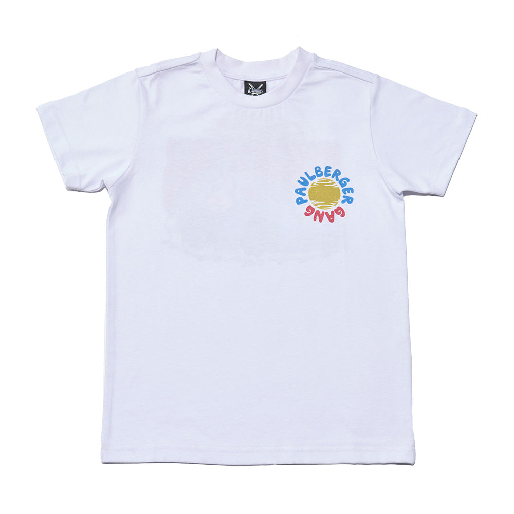 Paulberger Gang Kids Tee White