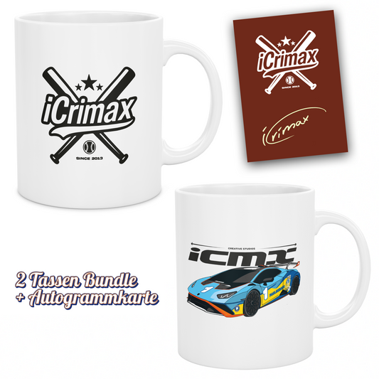 iCrimax Tassen Bundle + Secret Autogrammkarte