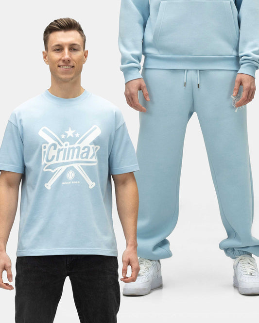 iCrimax New Basics T-Shirt Set - Babyblau