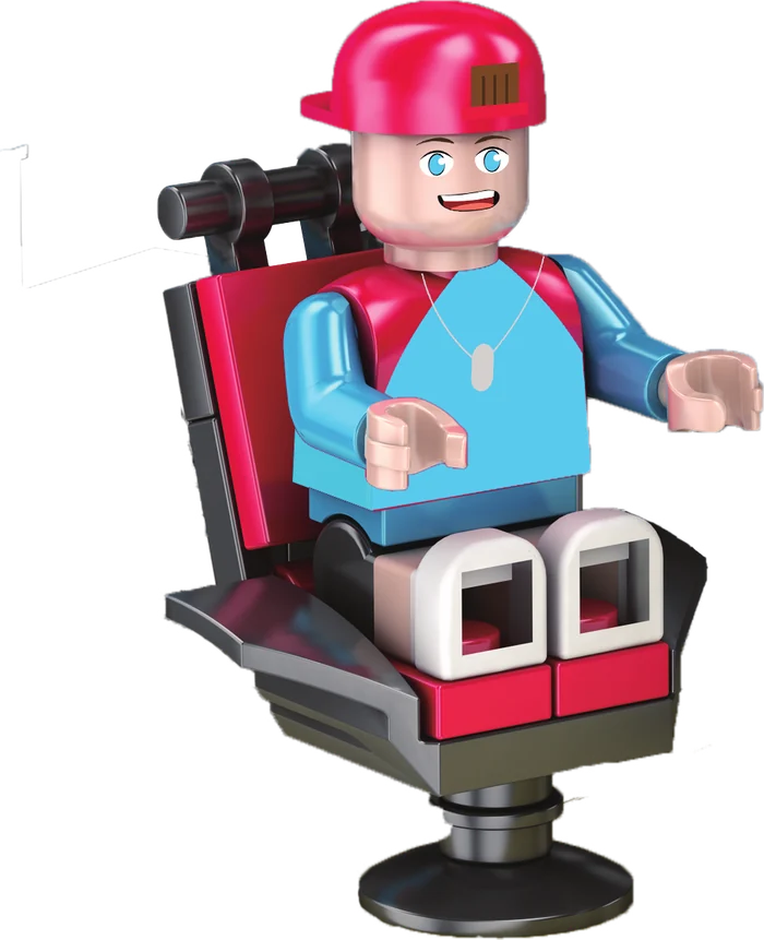 iCrimax Figur aus Klemmbausteinen